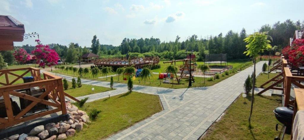 Zielona Dolina - Kompleks Dla Rodzin Z Dziecmi Mikołajki Eksteriør bilde