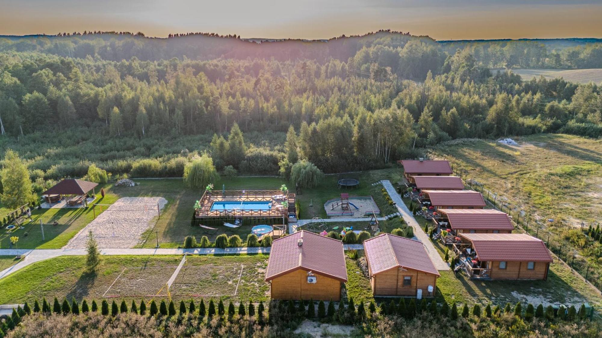 Zielona Dolina - Kompleks Dla Rodzin Z Dziecmi Mikołajki Eksteriør bilde