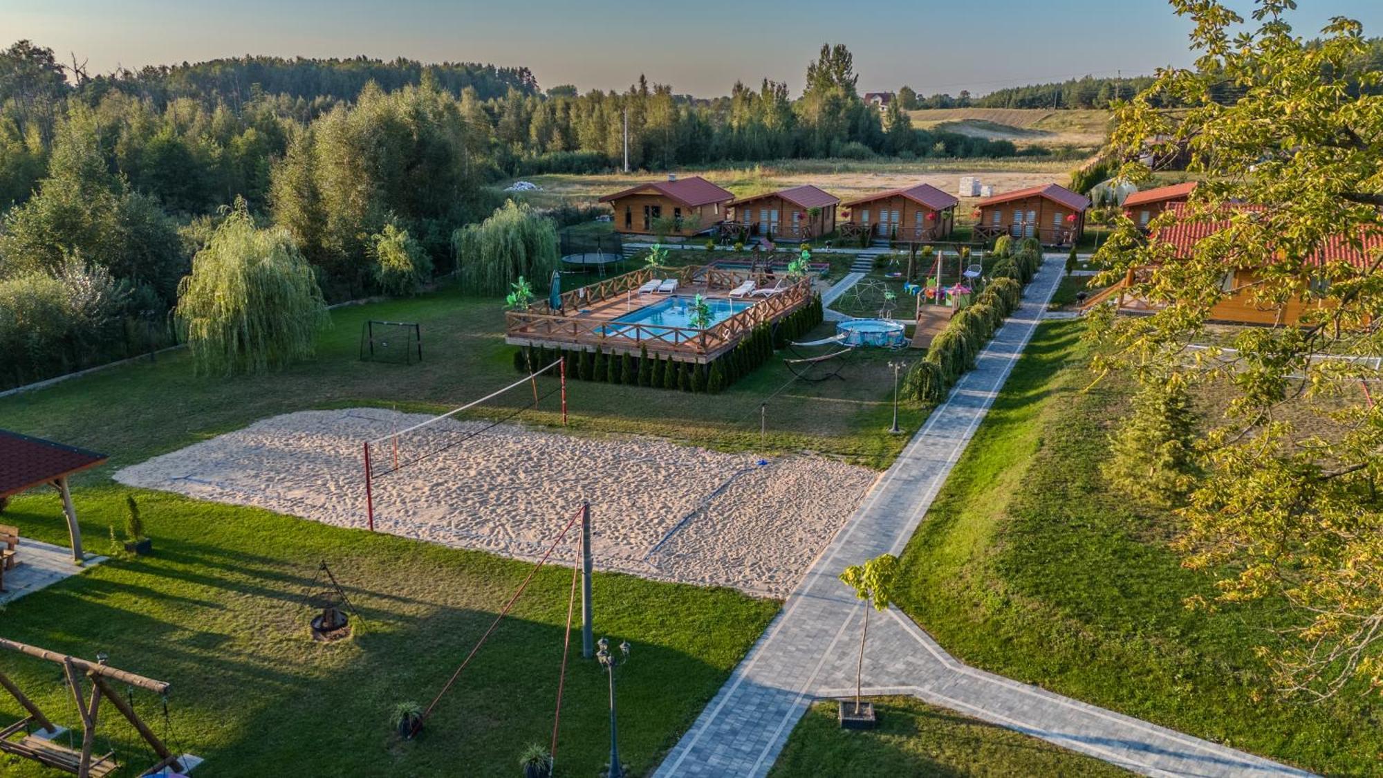 Zielona Dolina - Kompleks Dla Rodzin Z Dziecmi Mikołajki Eksteriør bilde
