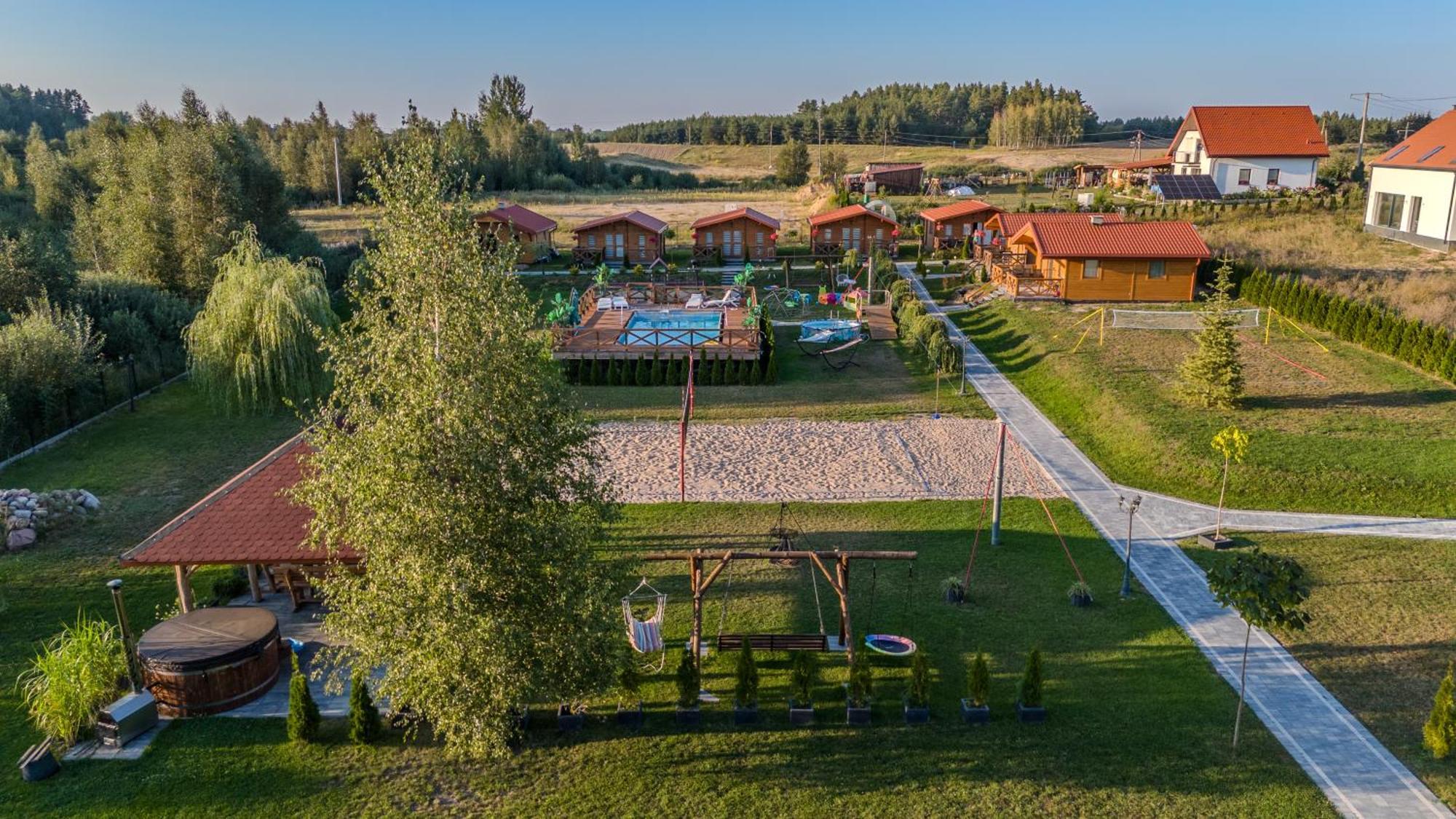 Zielona Dolina - Kompleks Dla Rodzin Z Dziecmi Mikołajki Eksteriør bilde